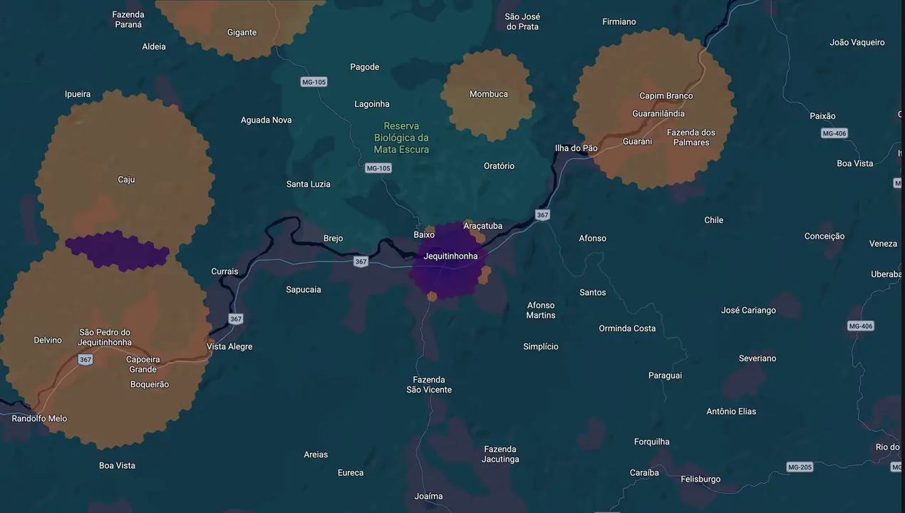 Mapa eleitoral de Nilo Souto