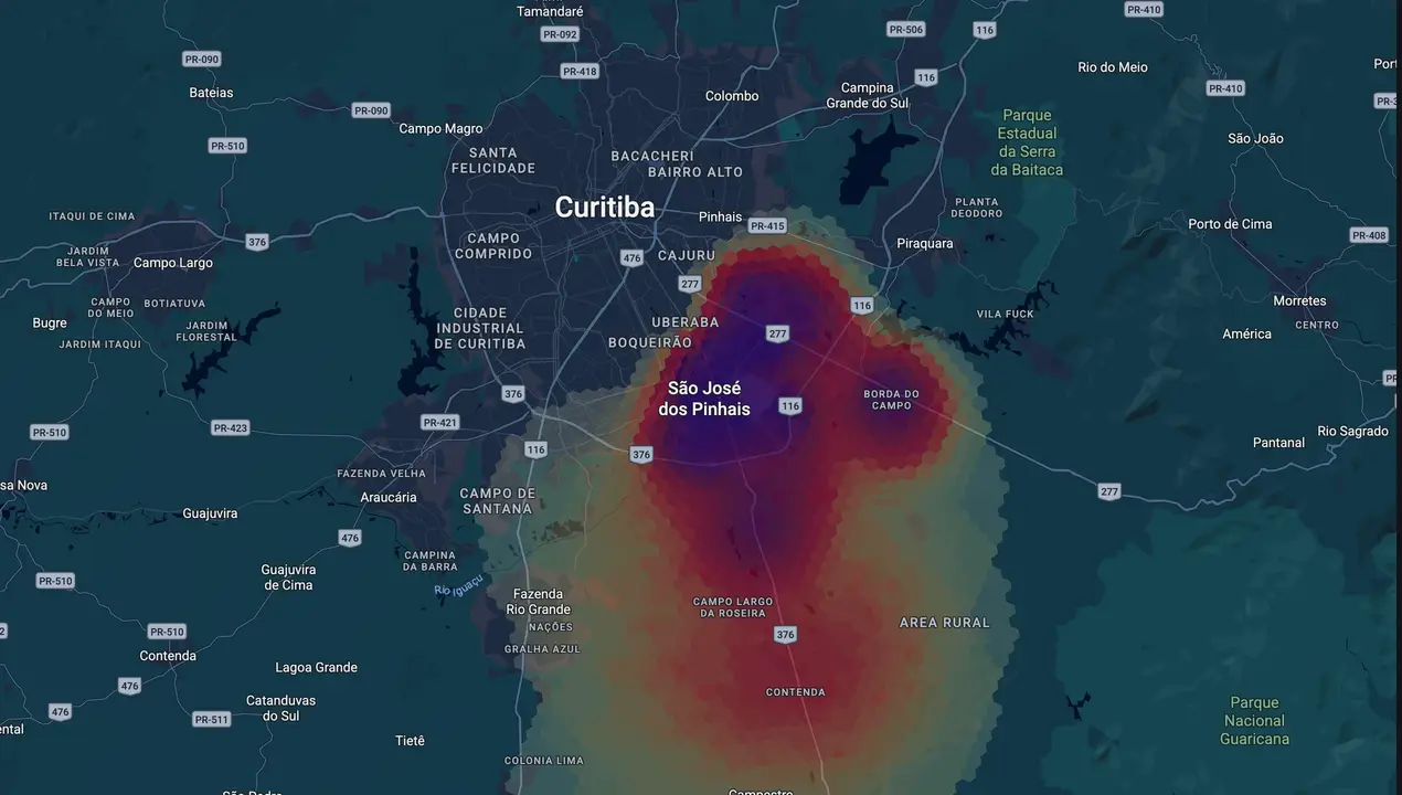 Mapa eleitoral de Nina Singer