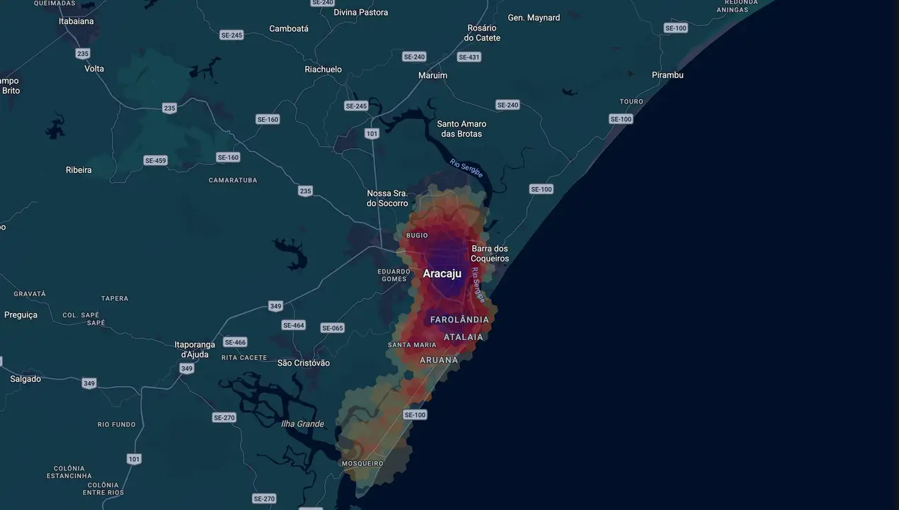 Mapa eleitoral de Nitinho