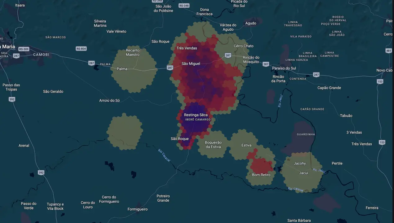 Mapa eleitoral de Norton Soares