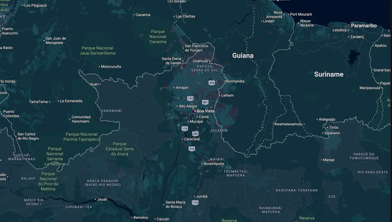 Mapa eleitoral de Odilon