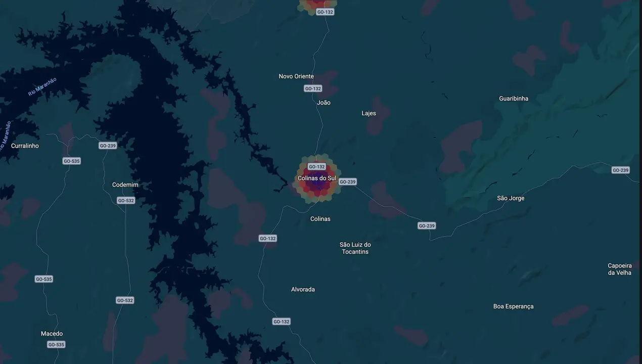 Mapa eleitoral de Onofre
