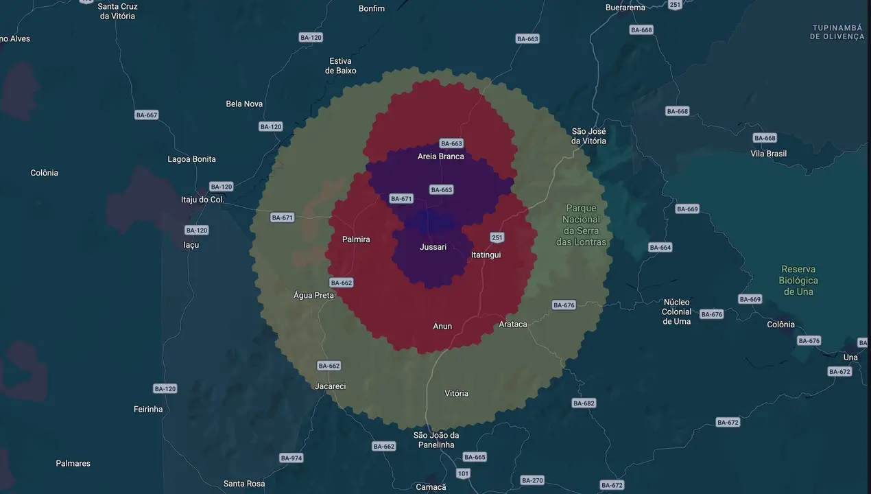 Mapa eleitoral de Orleans