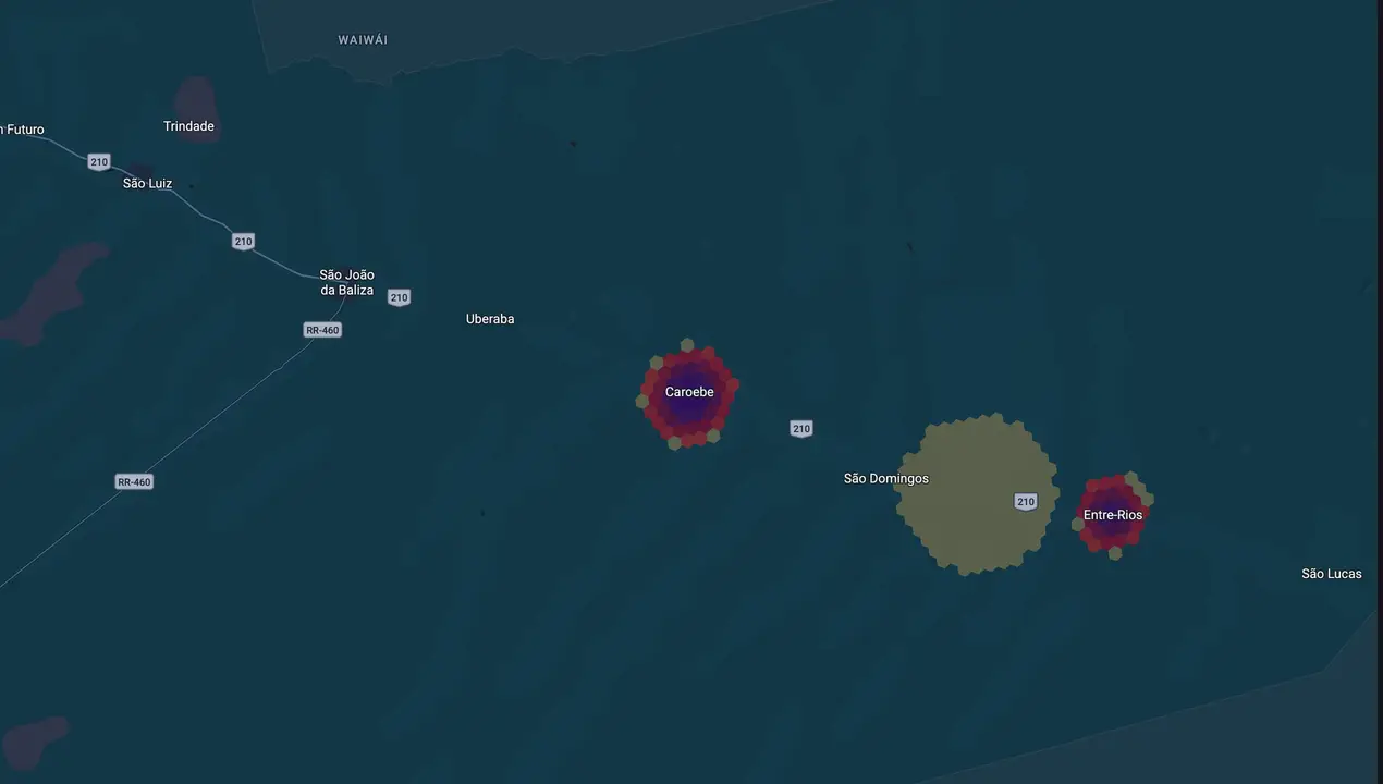 Mapa eleitoral de Osmar Filho