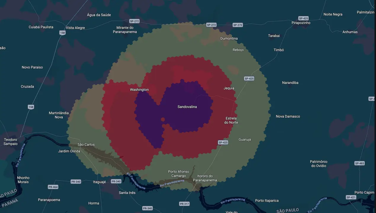Mapa eleitoral de Paco