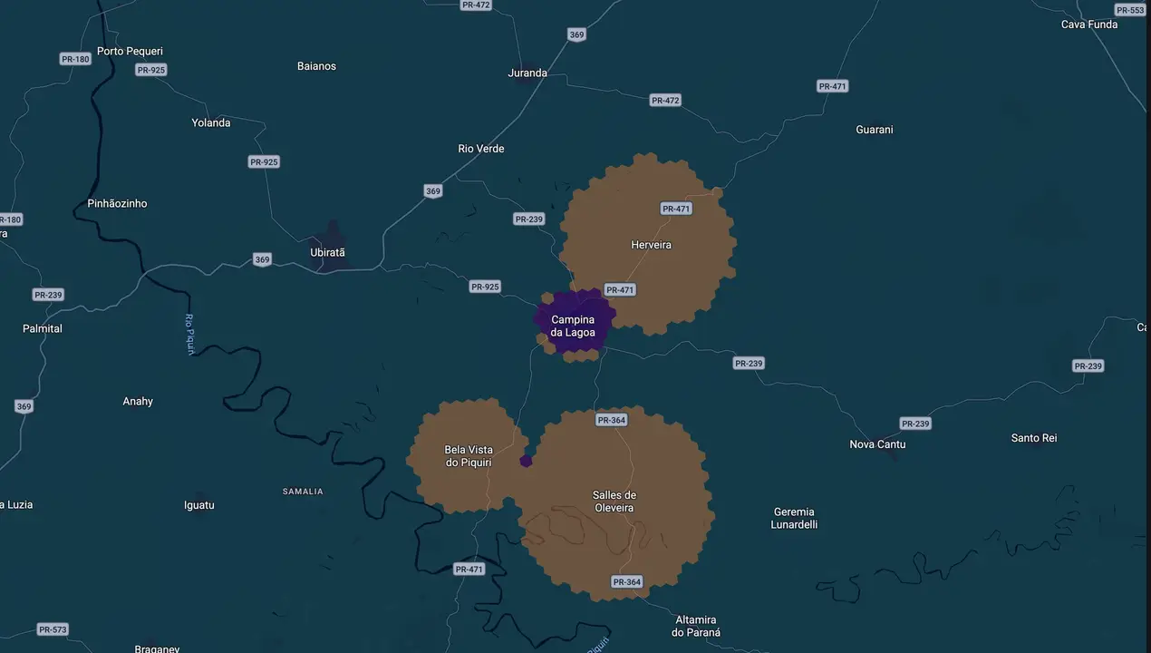 Mapa eleitoral de Padre Gianny
