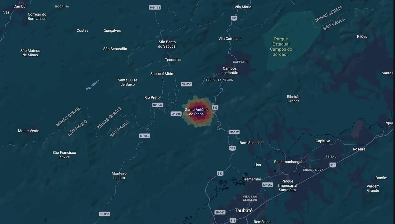 Mapa eleitoral de Parrão