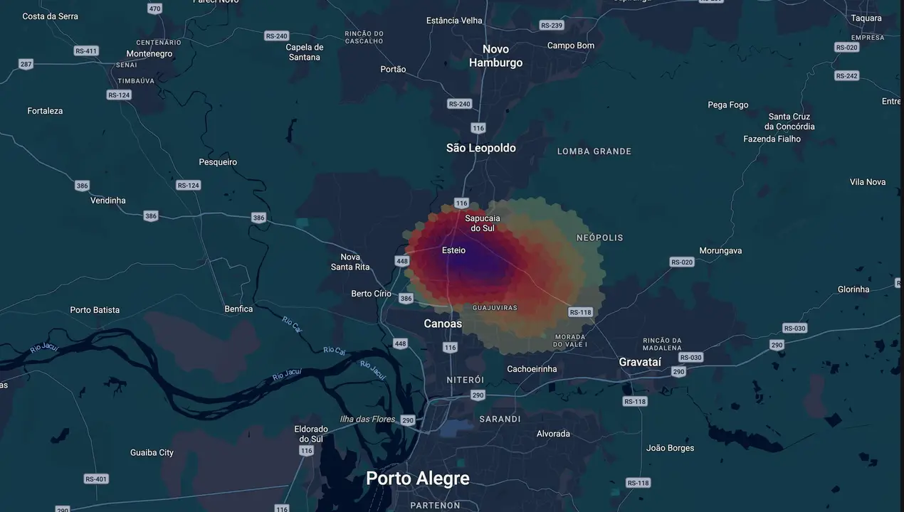 Mapa eleitoral de Pascoal