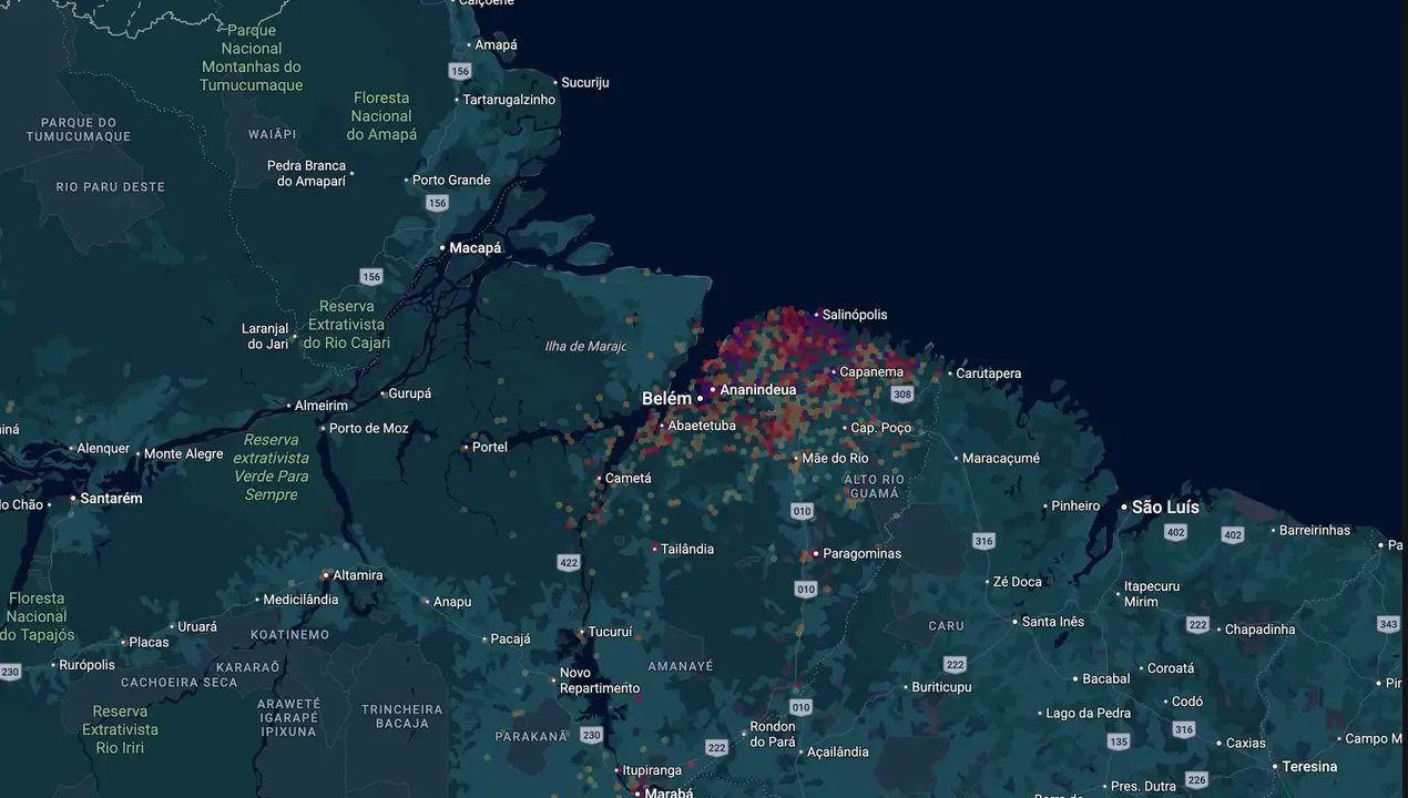 Mapa eleitoral de Paula Gomes