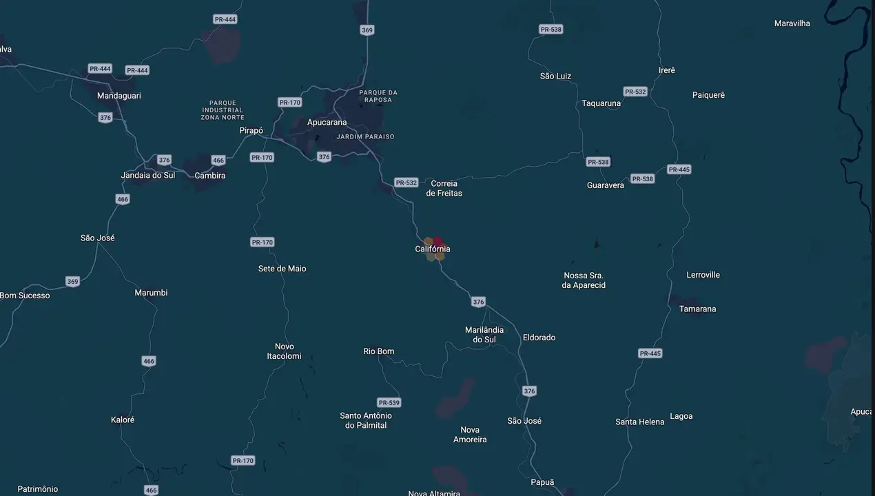 Mapa eleitoral de Paulo da Padaria