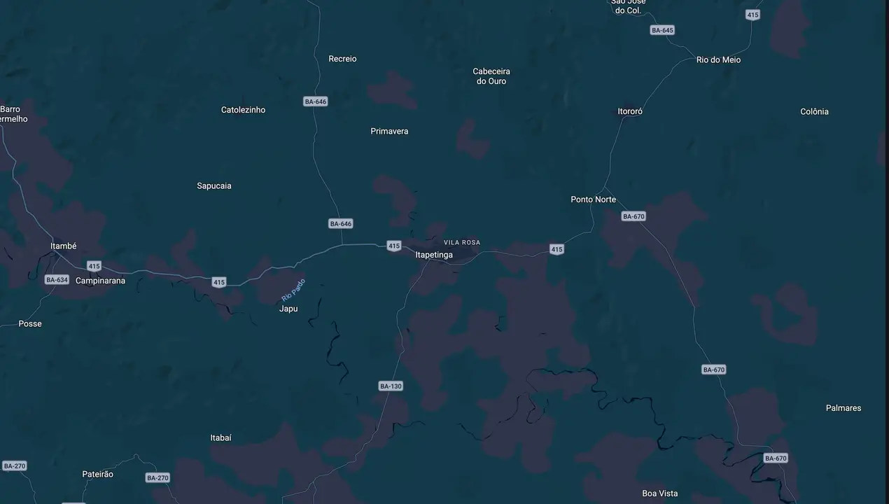 Mapa eleitoral de Paulo do Gás