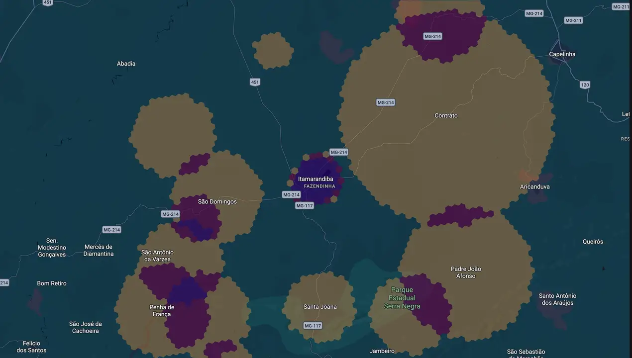 Mapa eleitoral de Pedro Afonso