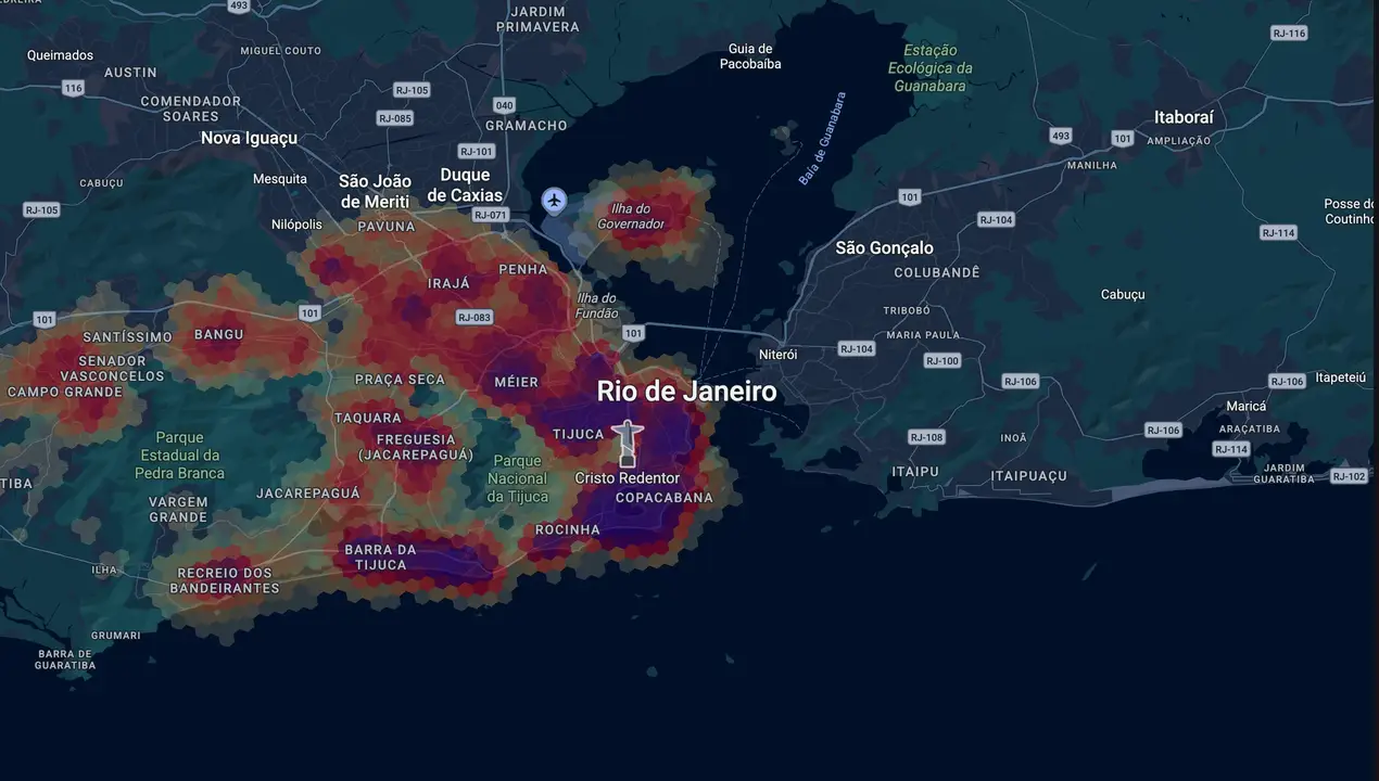 Mapa eleitoral de Pedro Duarte