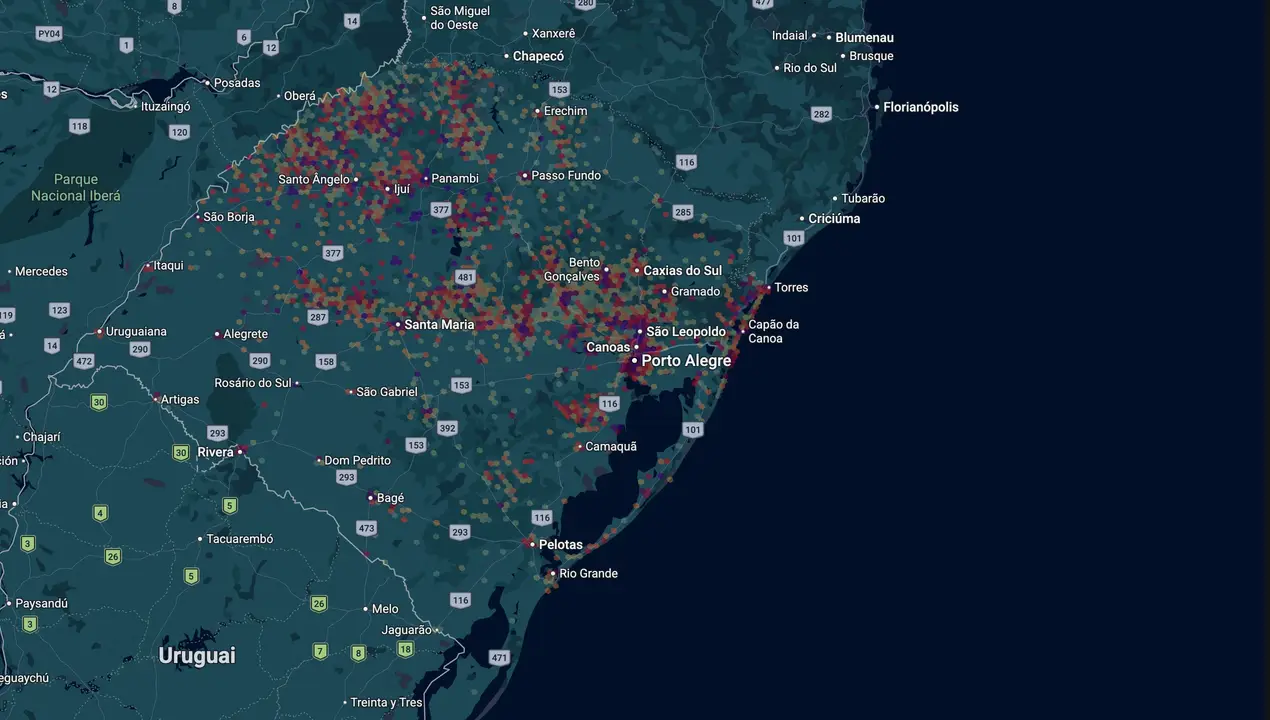 Mapa eleitoral de Pedro Westphalen