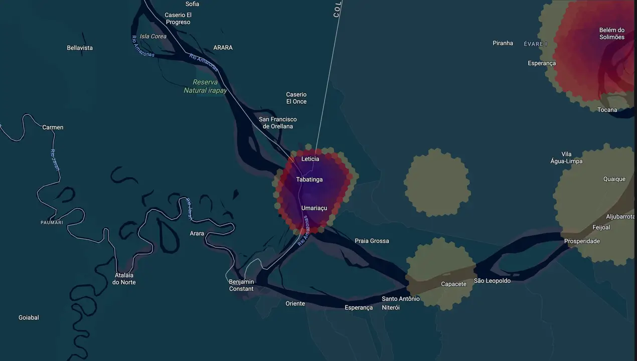 Mapa eleitoral de Plinio Cruz