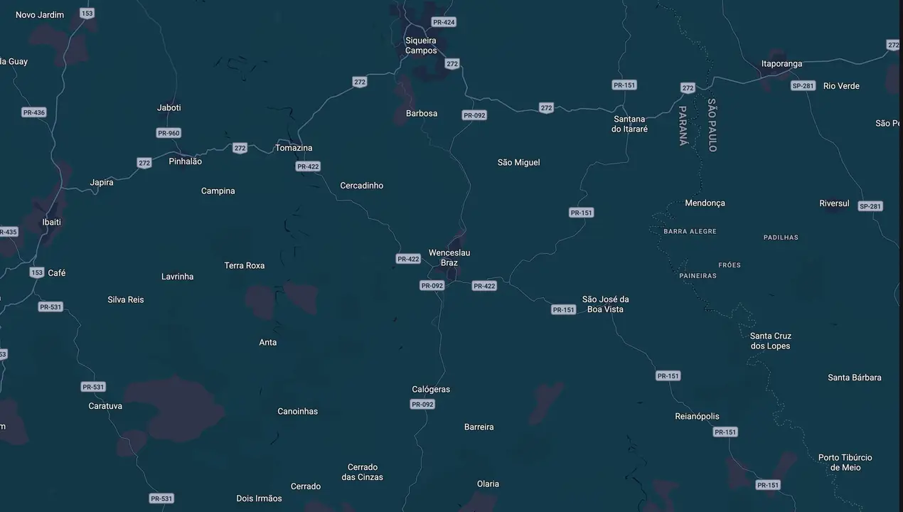 Mapa eleitoral de Polaco