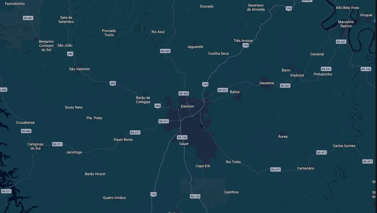 Mapa eleitoral de Polis