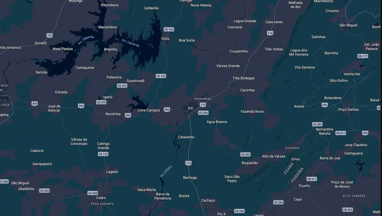 Mapa eleitoral de Professora Aurineide