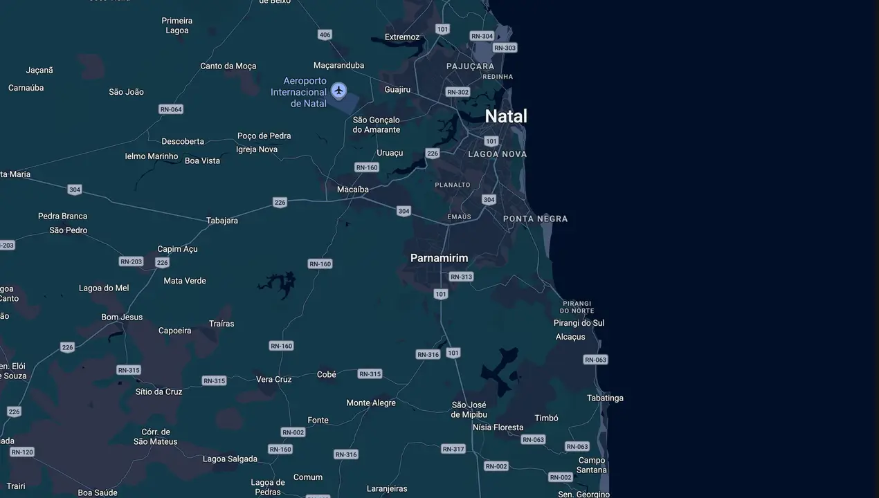 Mapa eleitoral de Professora Nilda