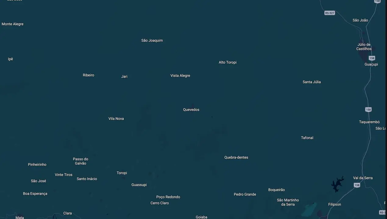 Mapa eleitoral de Professora Taís