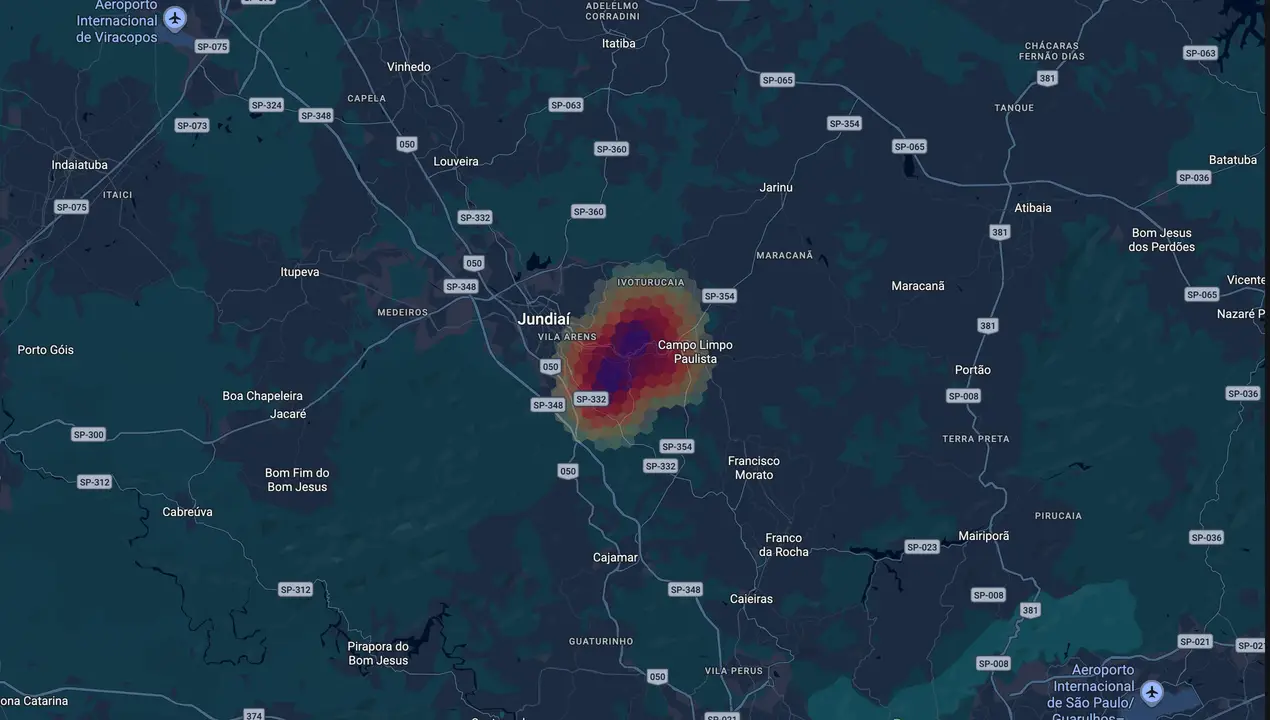 Mapa eleitoral de Professor Rodolfo