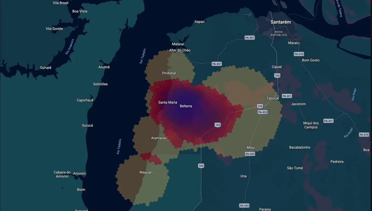 Mapa eleitoral de Prof Ulisses