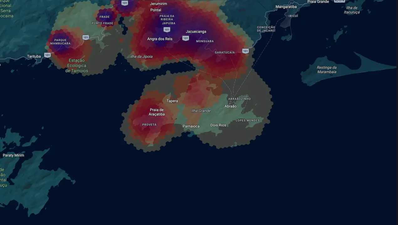 Mapa eleitoral de Renato
