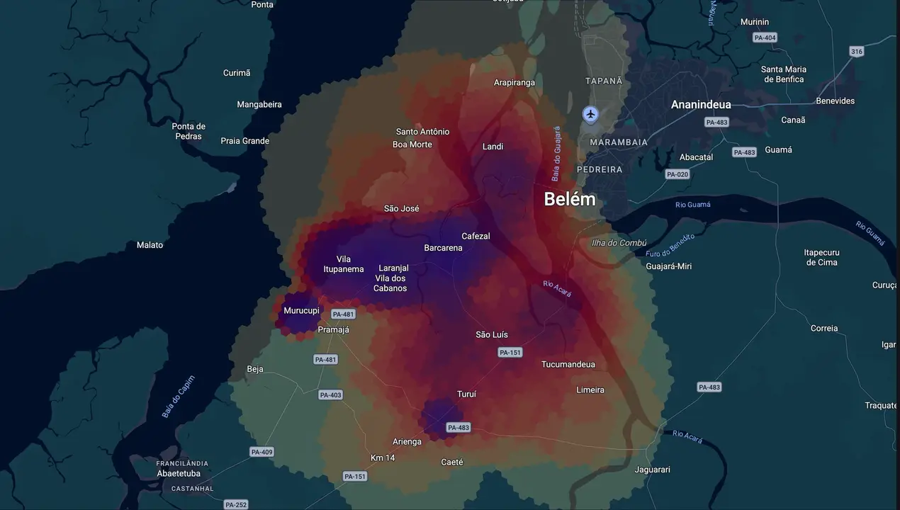 Mapa eleitoral de Renato Ogawa