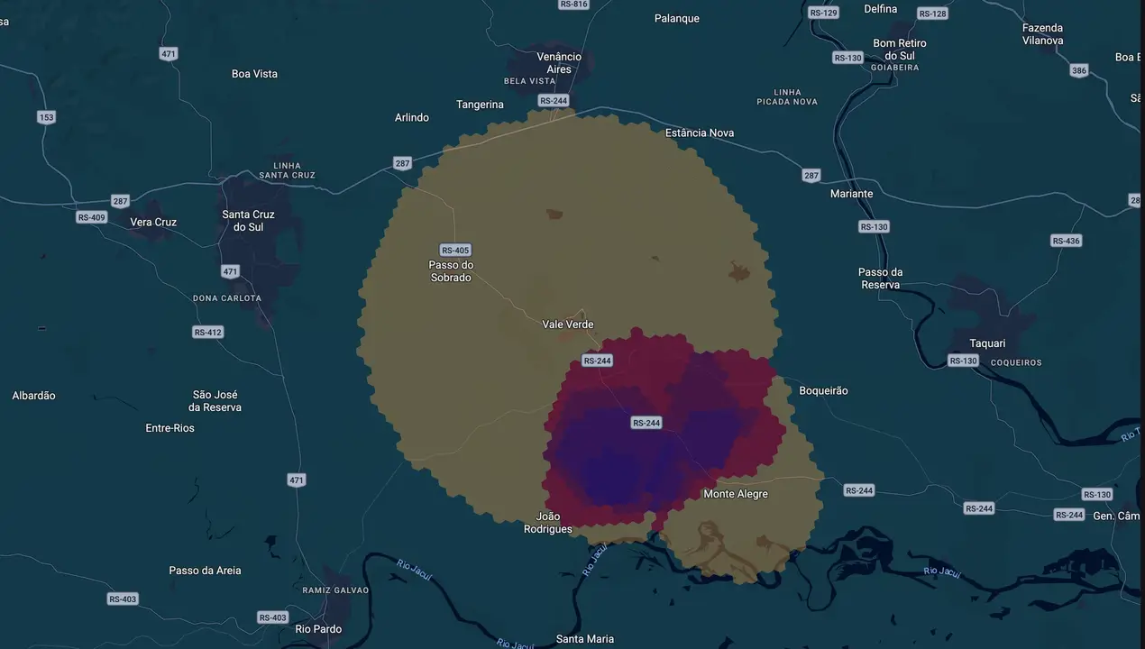 Mapa eleitoral de Feijão