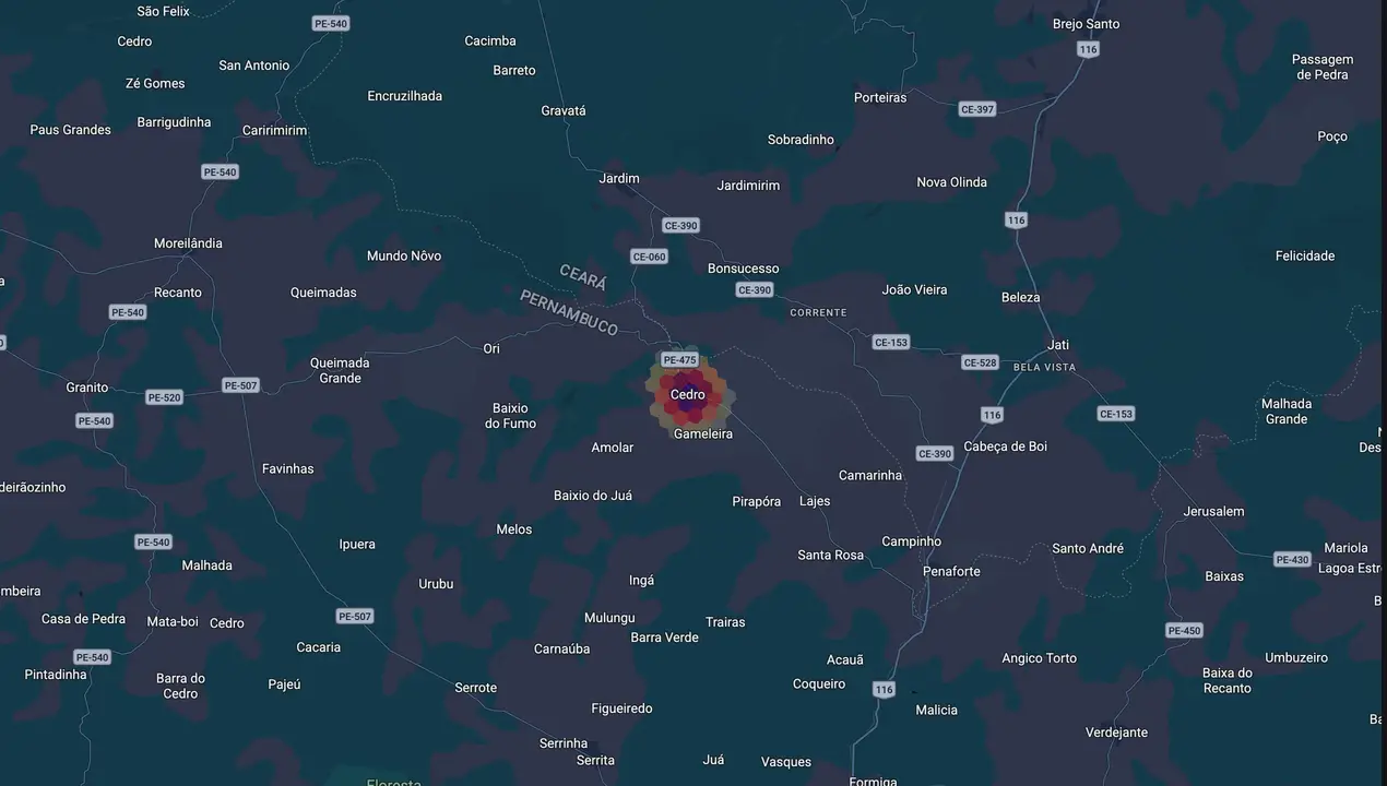 Mapa eleitoral de Riva Bezerra