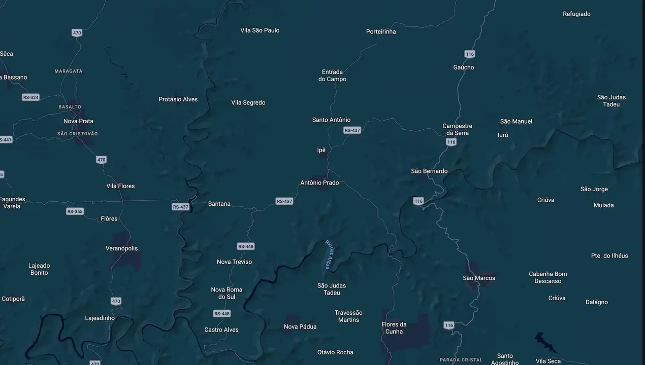 Mapa eleitoral de Roberto Dalle Molle