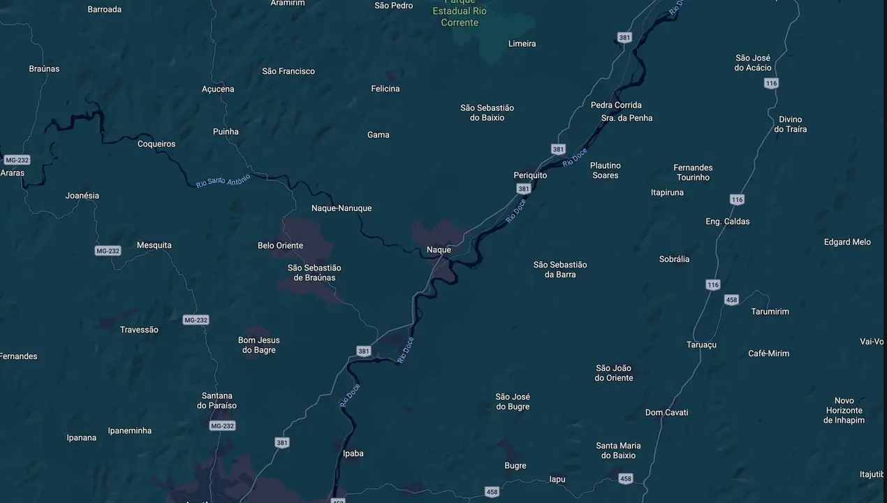 Mapa eleitoral de Robinho