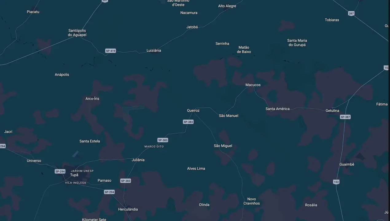 Mapa eleitoral de Rodrigo