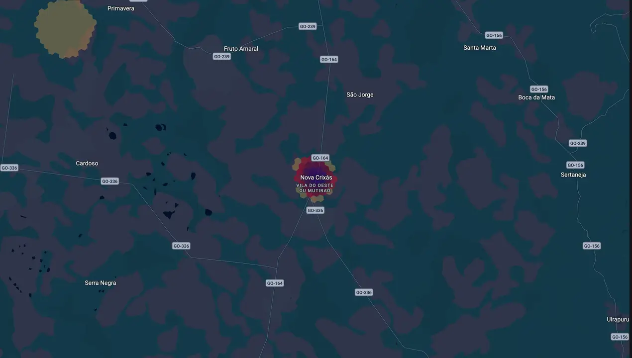 Mapa eleitoral de Rodrigo Tavares