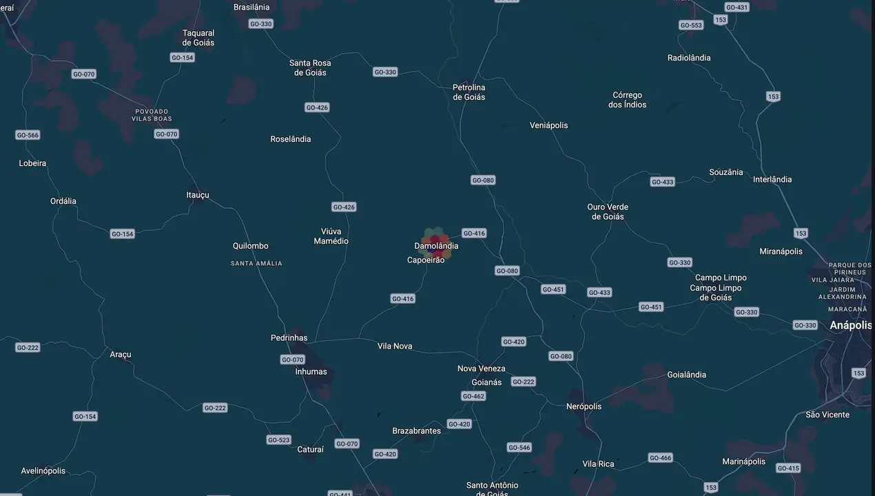 Mapa eleitoral de Rogerim