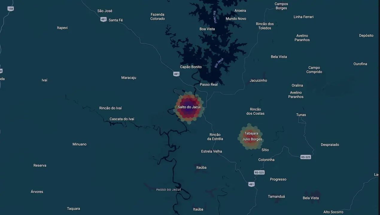 Mapa eleitoral de Ronaldo