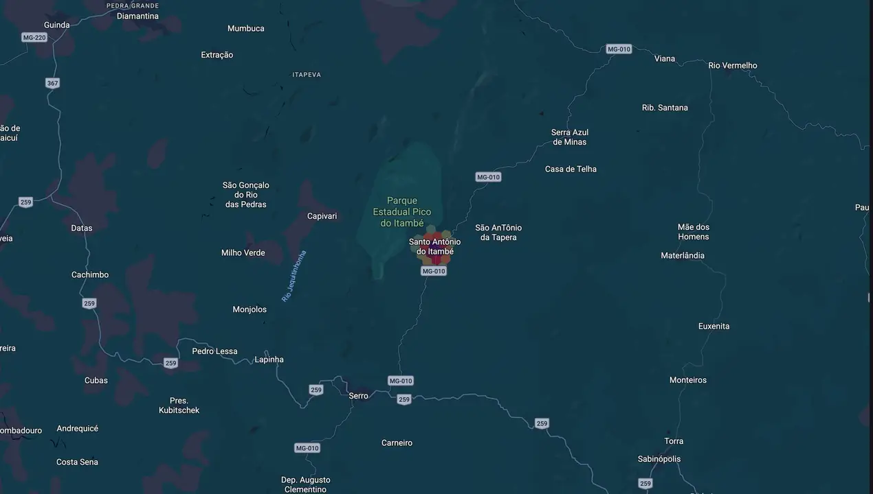 Mapa eleitoral de Ronam Sales