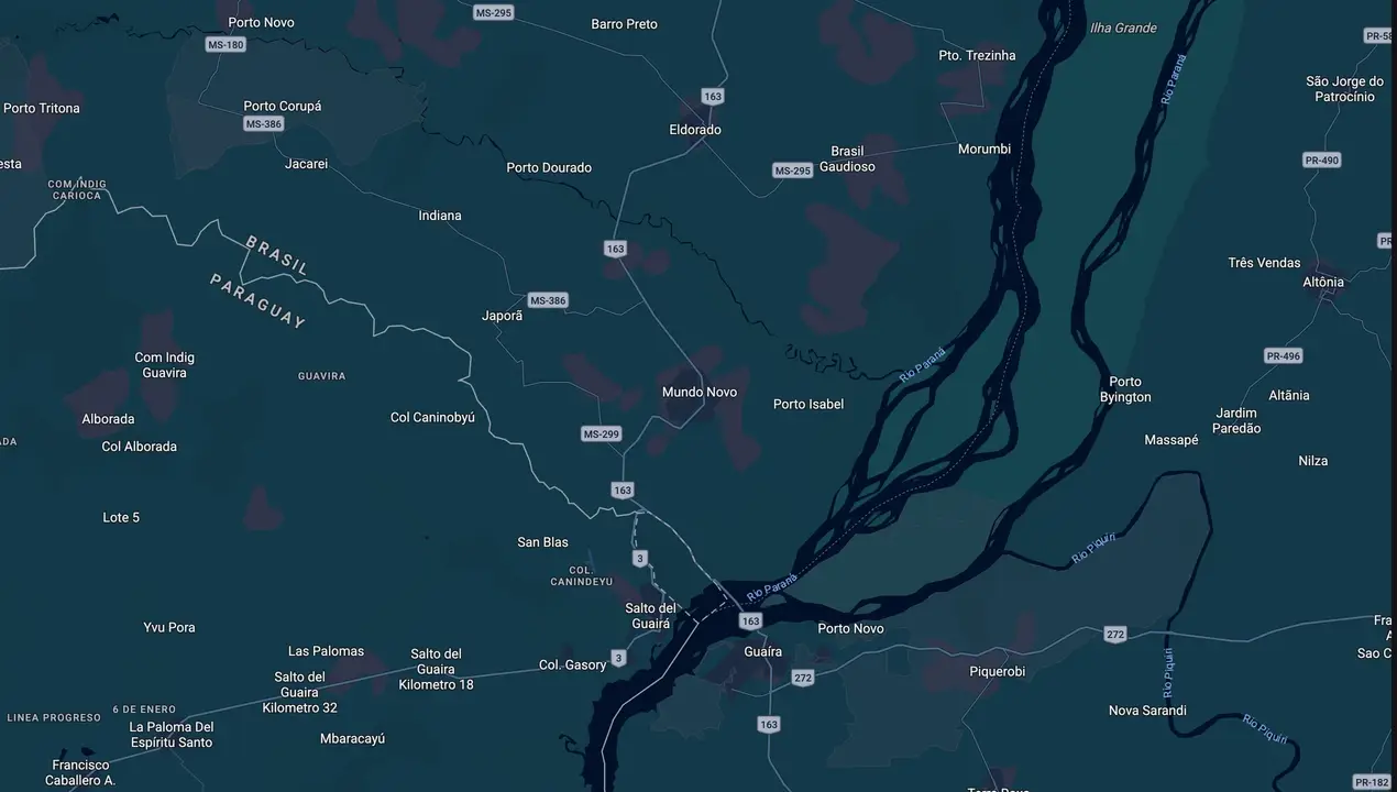 Mapa eleitoral de Rosária