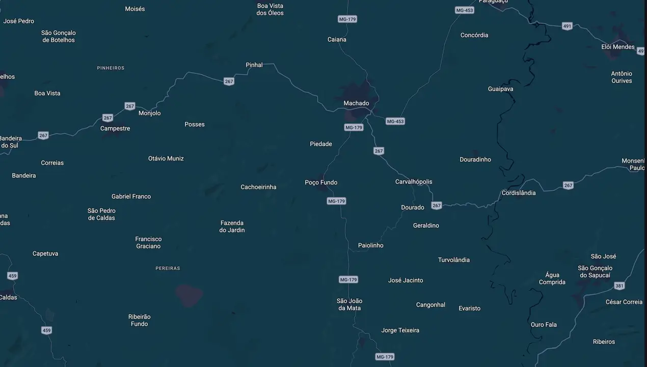 Mapa eleitoral de Rosiel