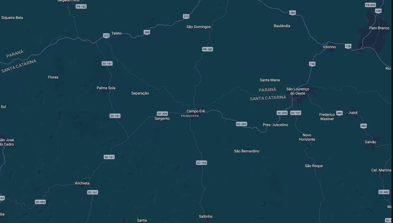 Mapa eleitoral de Rozane Moreira