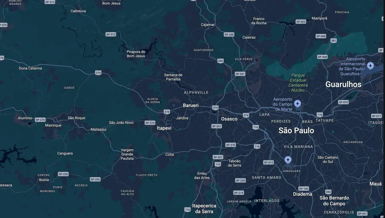 Mapa eleitoral de Rubens Furlan