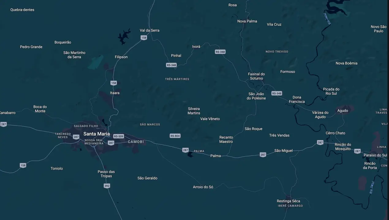 Mapa eleitoral de Sadi Tolfo