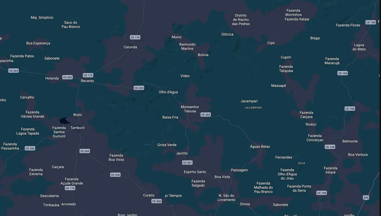 Mapa eleitoral de Salomão
