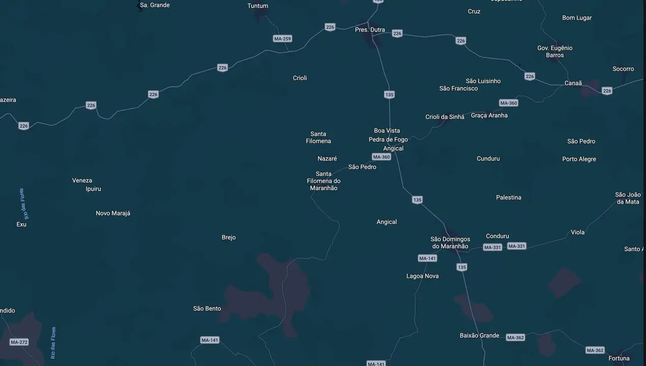 Mapa eleitoral de Salomão