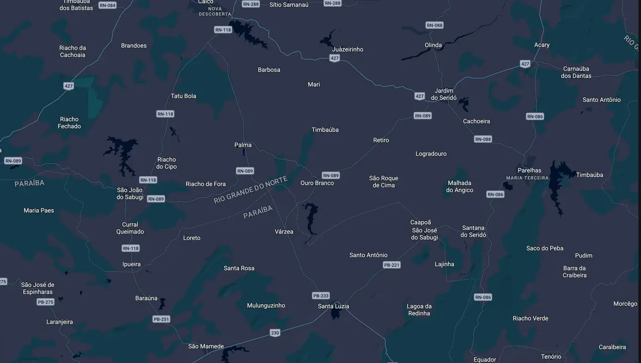 Mapa eleitoral de Samuel Souto