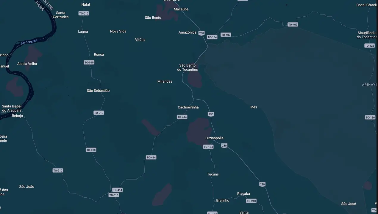 Mapa eleitoral de Sandrimar