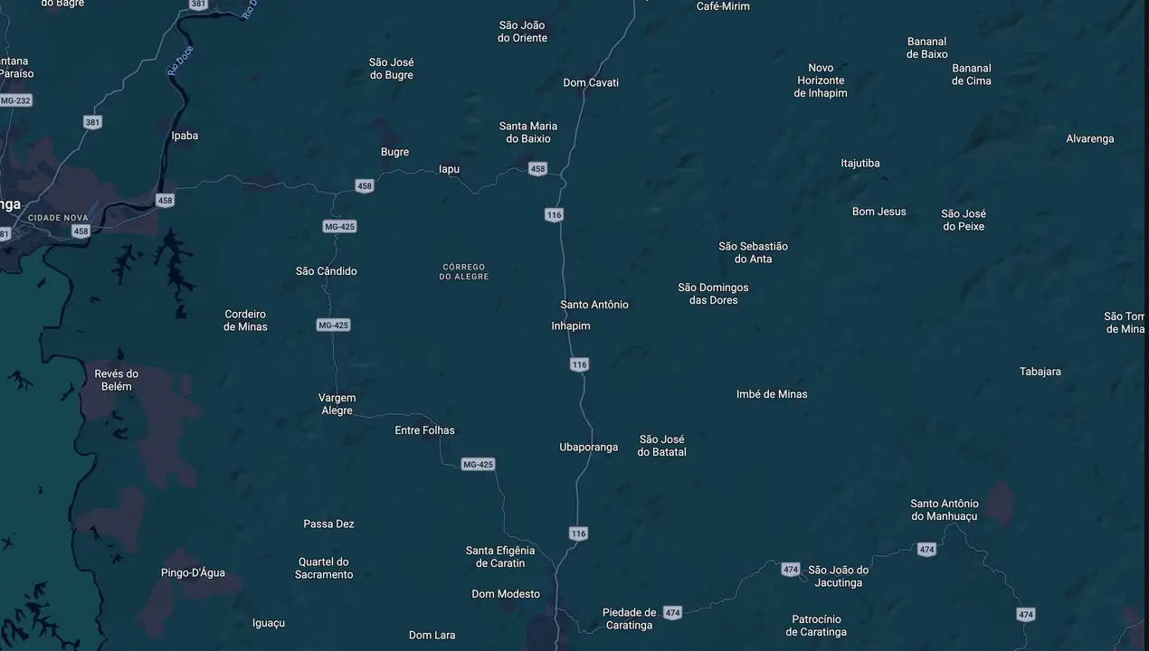 Mapa eleitoral de Sandro
