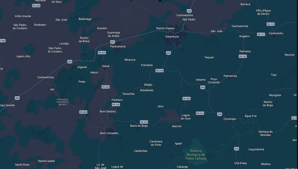 Mapa eleitoral de Saulo Maruim