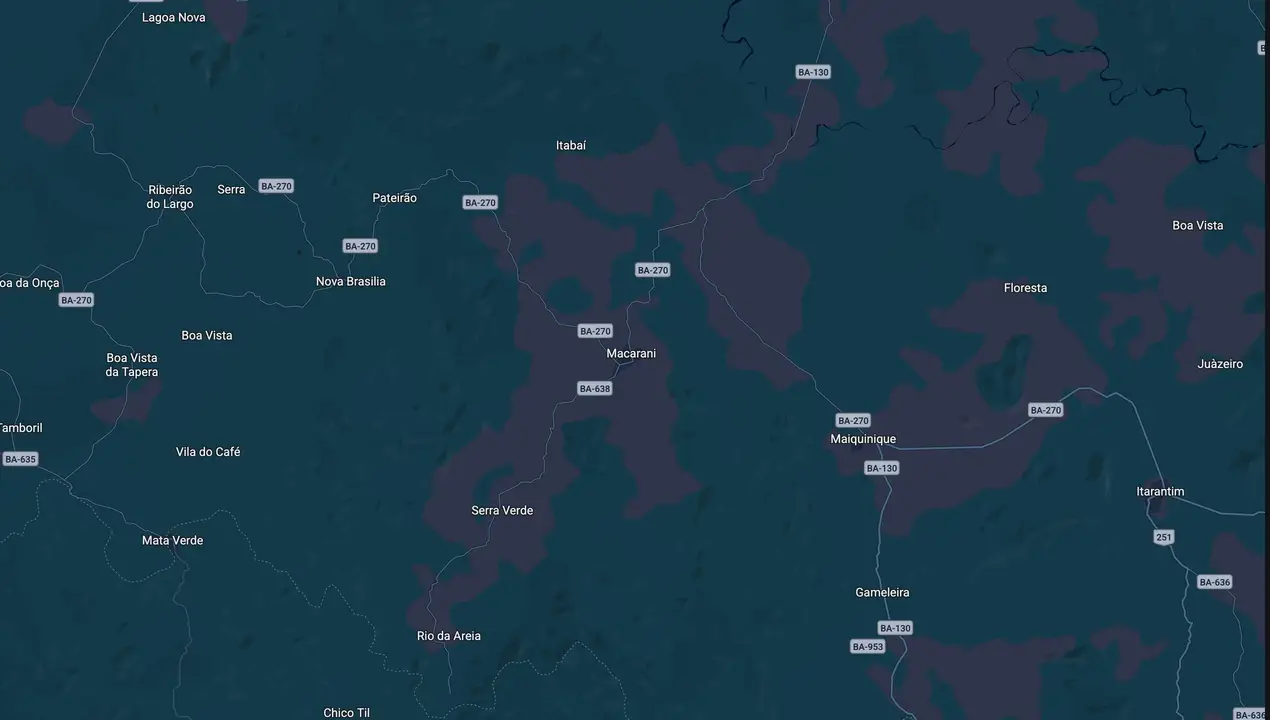 Mapa eleitoral de Selma Souto