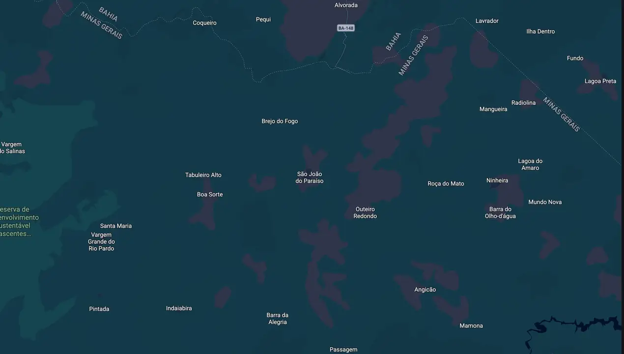 Mapa eleitoral de Selminha